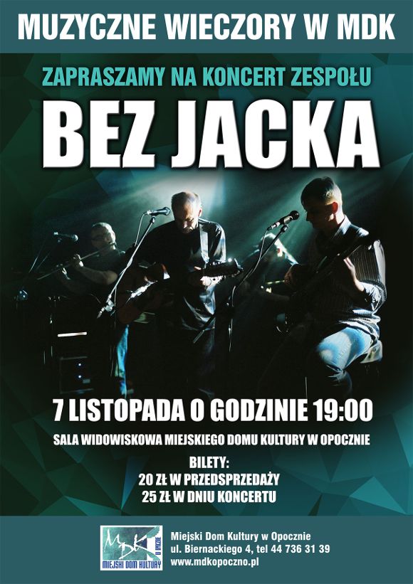 Koncert zespołu Bez Jacka