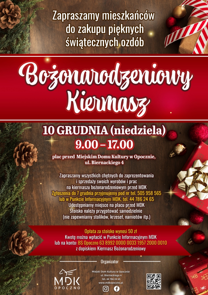 Kiermasz Bożonarodzeniowy