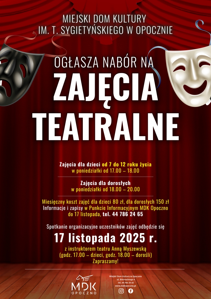 Rekrutacja do grupy teatralnej SERMO