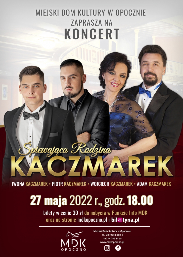 Koncert Śpiewającej Rodziny Kaczmarków