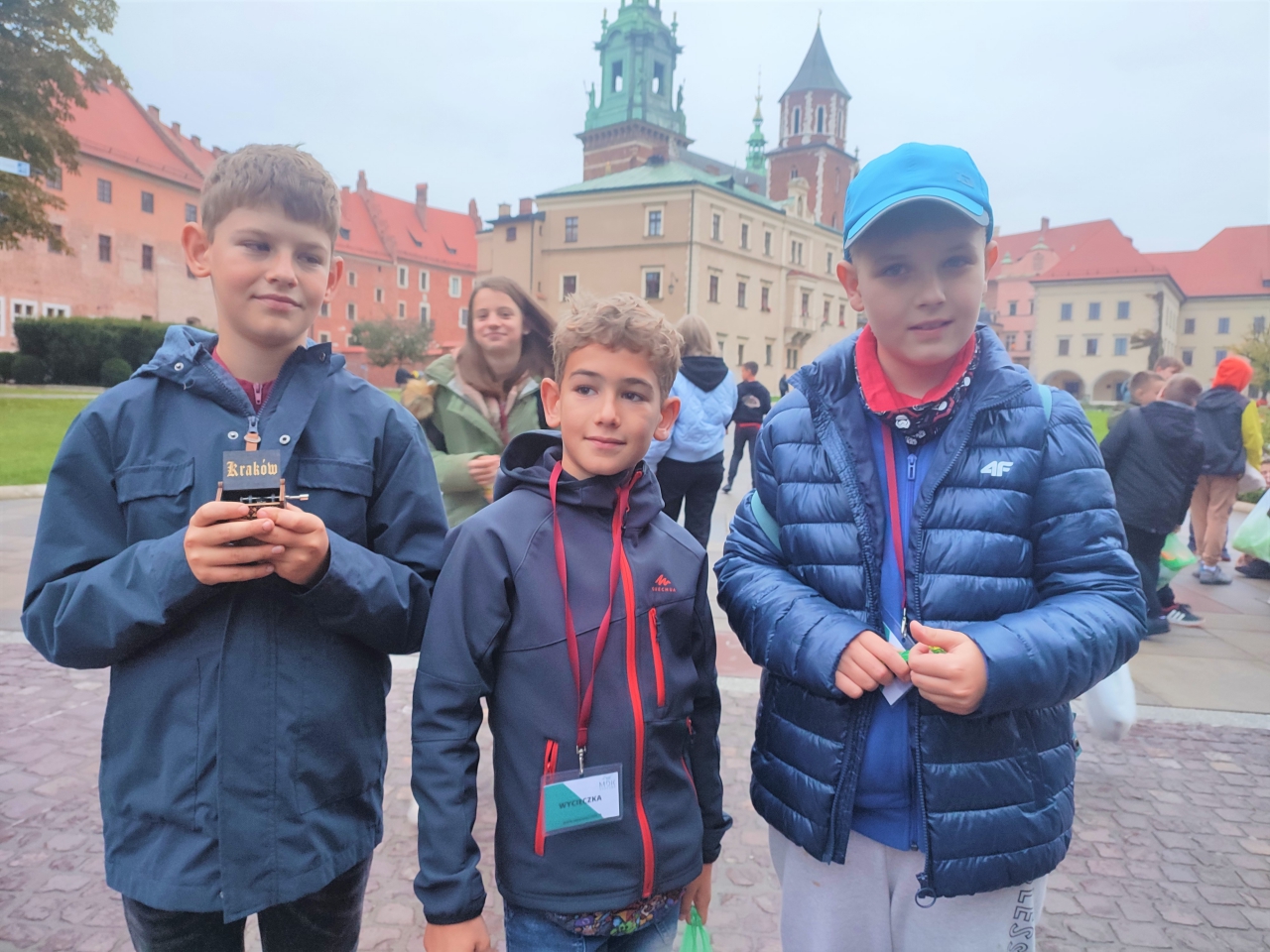 Chłopcy na wycieczce