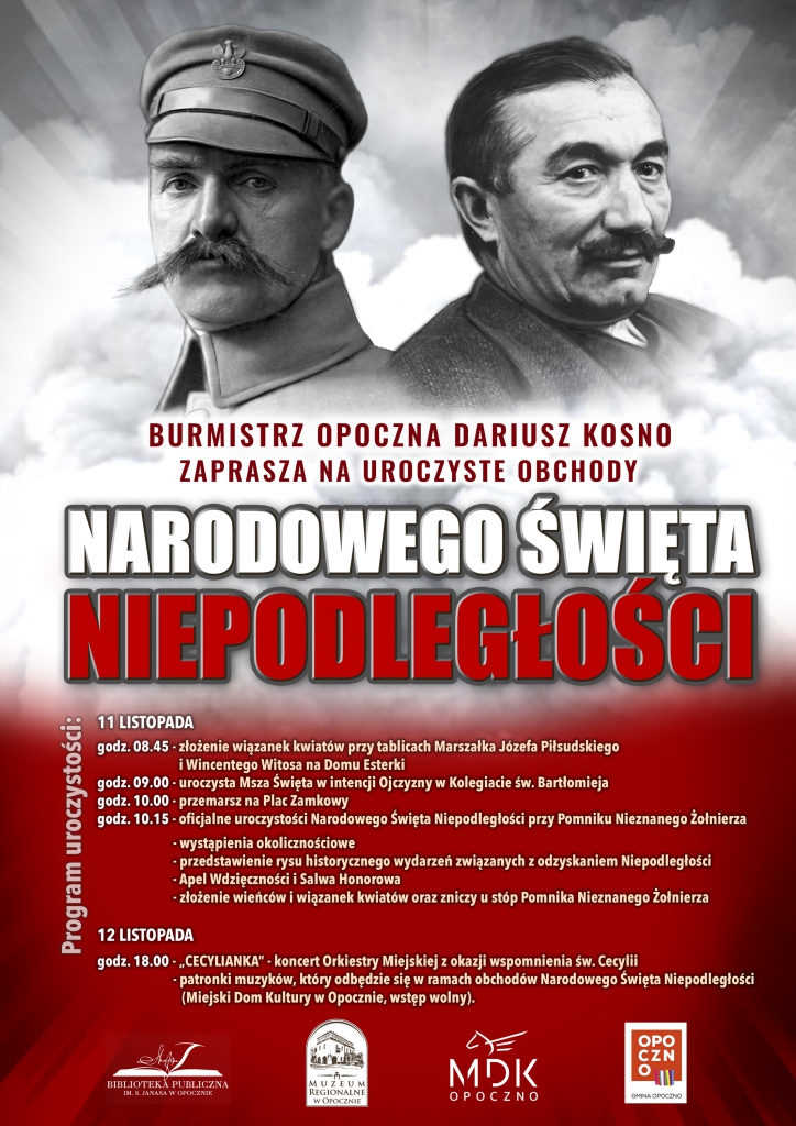 Zapraszamy na uroczystości Narodowego Święta Niepodległości