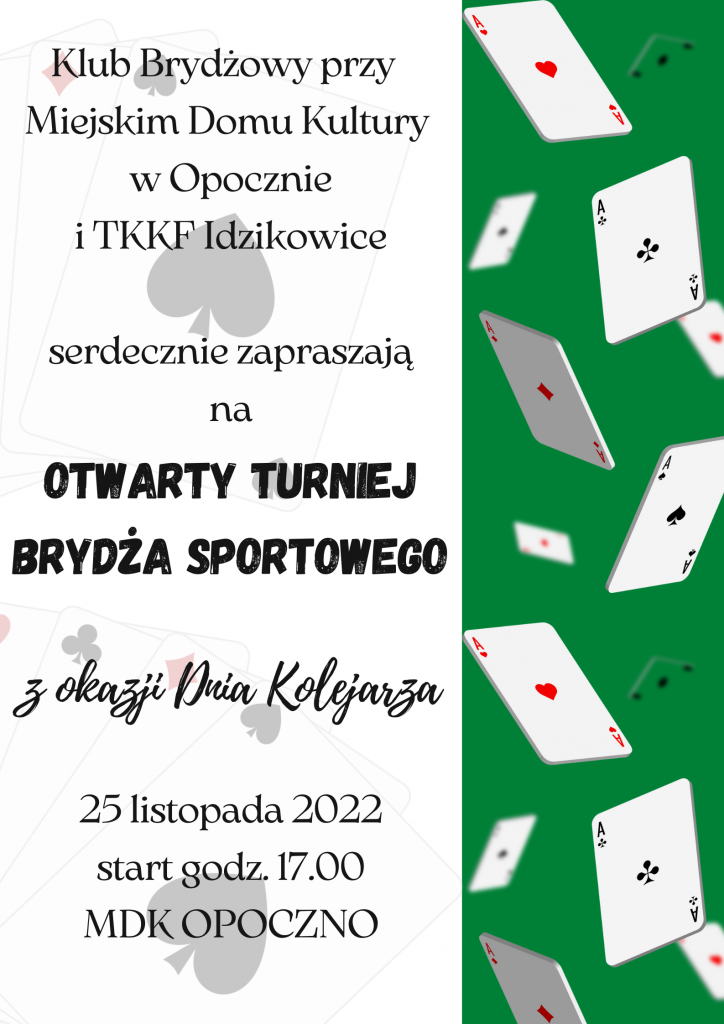  Otwarty Turniej Brydża Sportowego