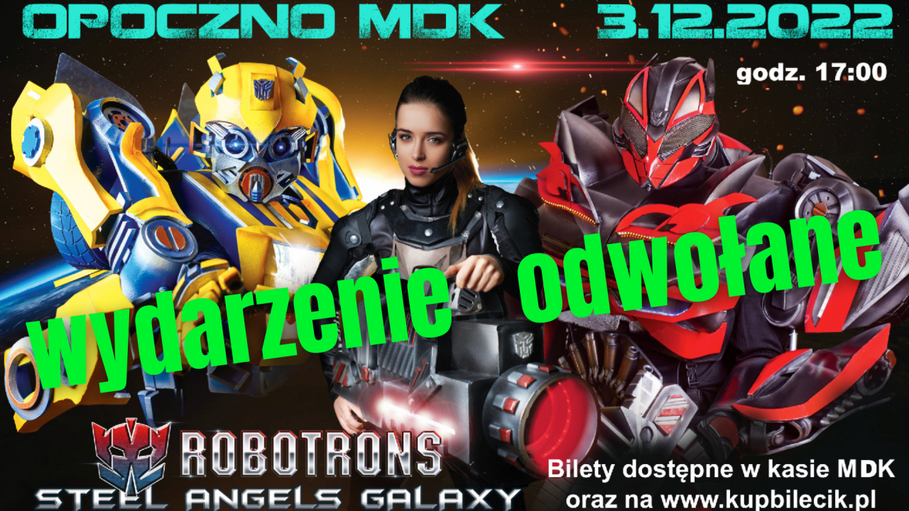 ROBOTRONS W MDK - WYDARZENIE ODWOŁANE