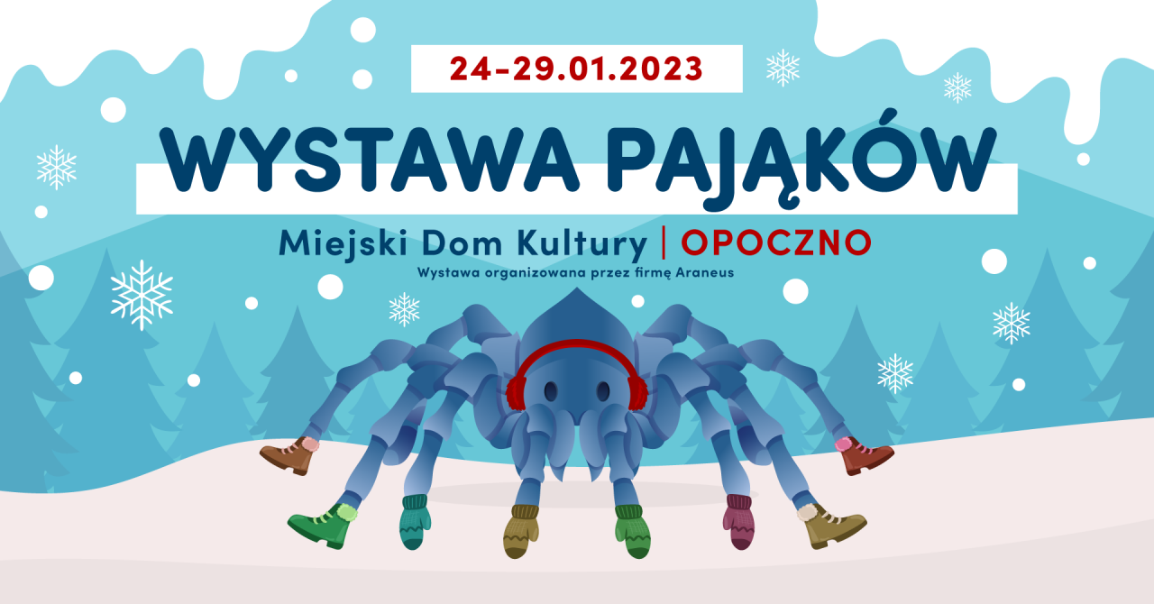 Zapraszamy na wystawę pająków i skorpionów