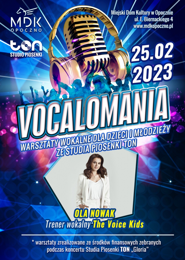 VOCALOMANIA z Olą Nowak