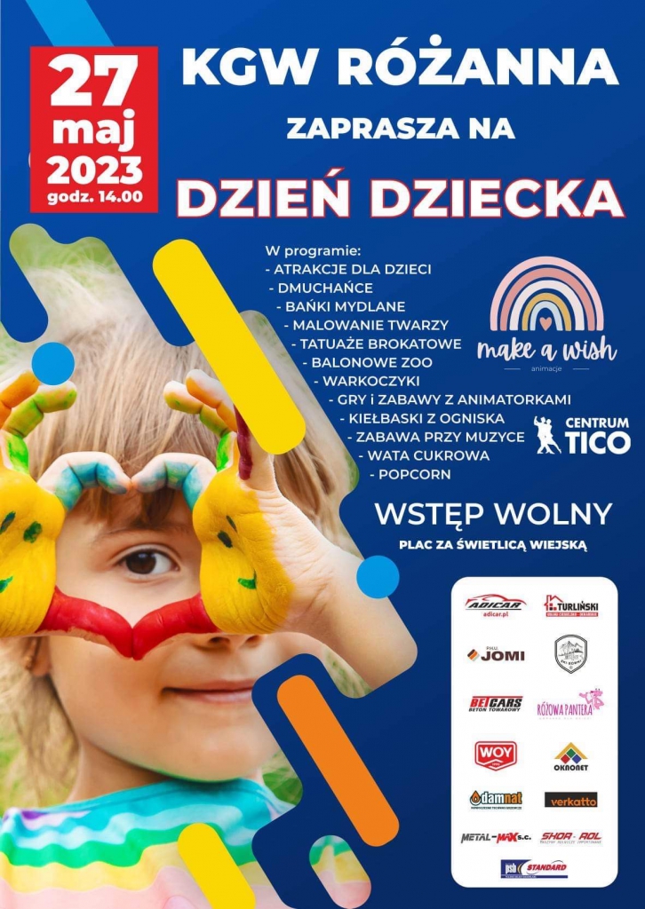 Dzień Dziecka w Różannie - zapraszamy!