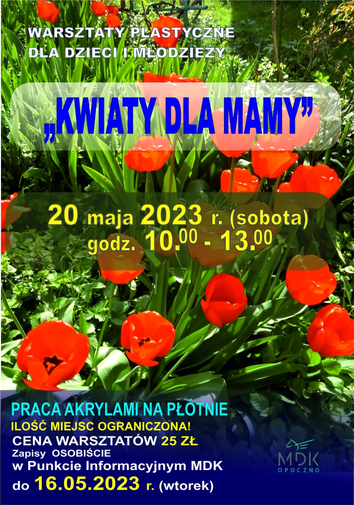 Plakat promujący wydarzenie