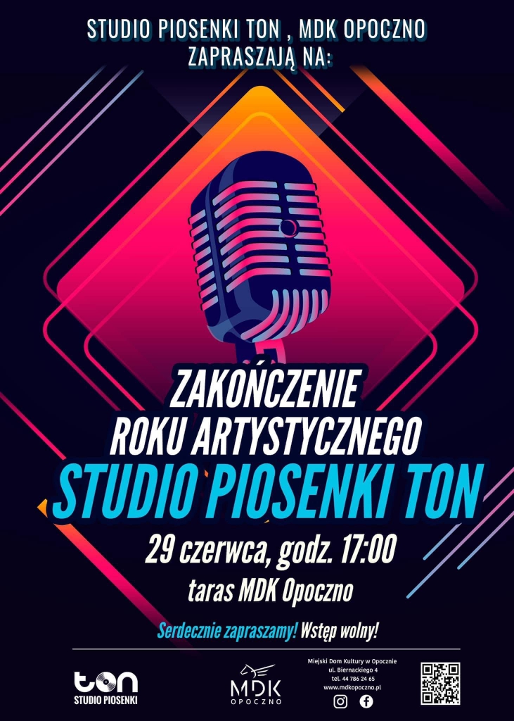 Śpiewające zakończenie roku artystycznego