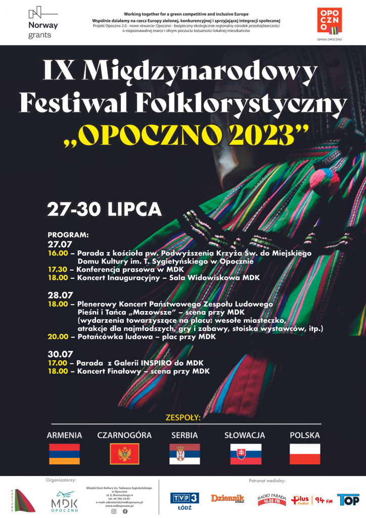 Przed nami Festiwal Folklorystyczny - zapraszamy