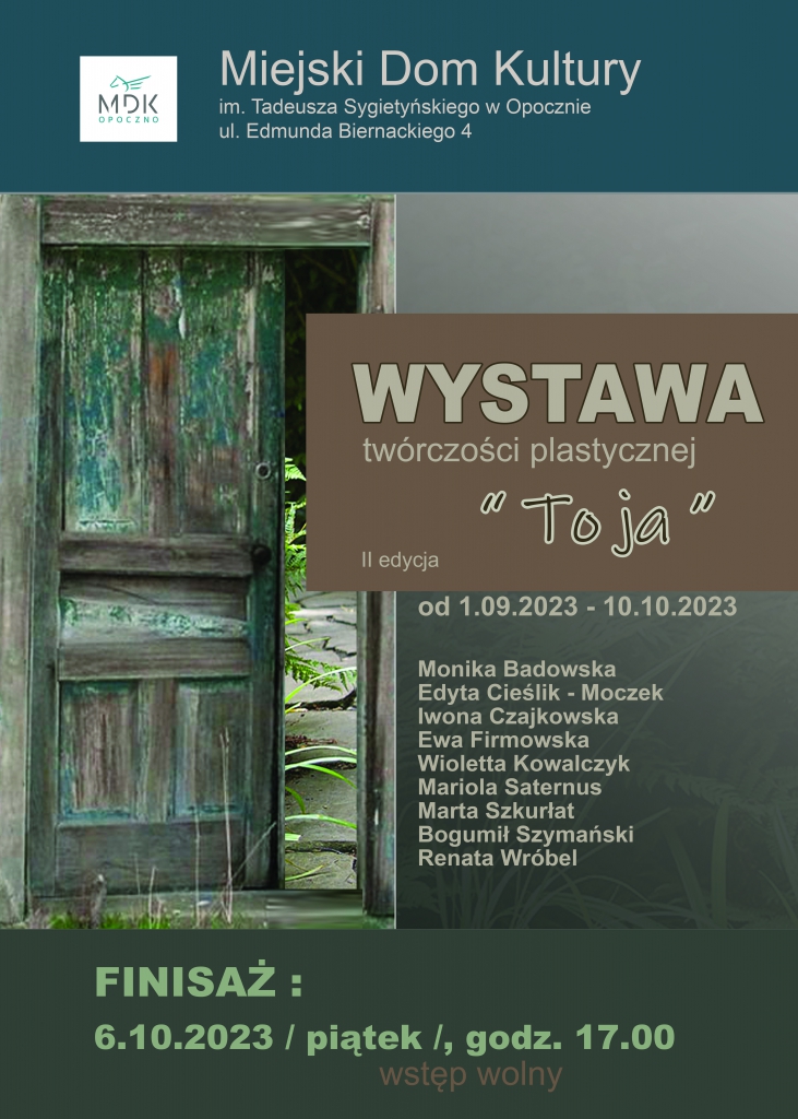 Plakat promujący wydarzenie