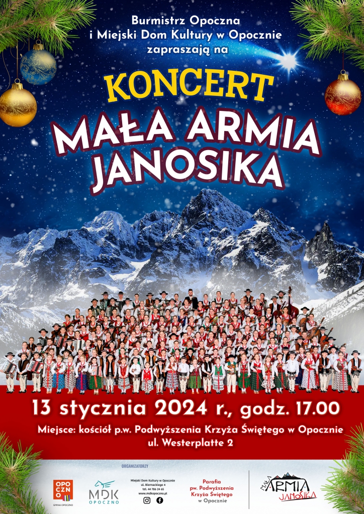 MAŁA ARMIA JANOSIKA - zapraszamy na koncert jakiego jeszcze nie było