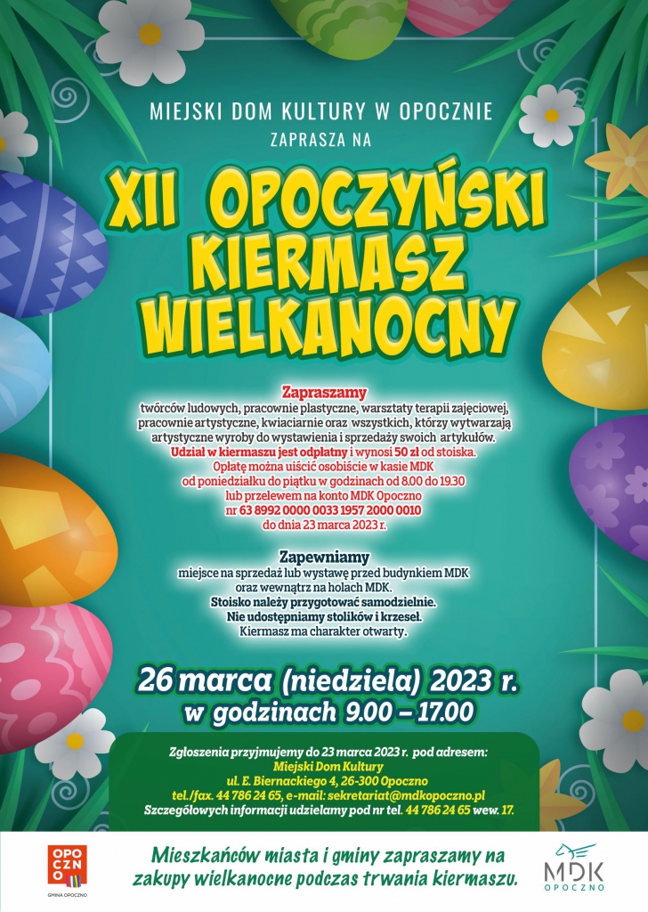 Plakat promujący wydarzenie