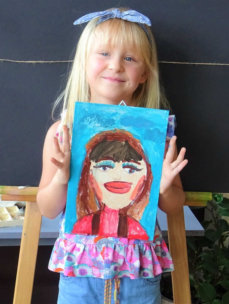 Dziewczynka z portretem