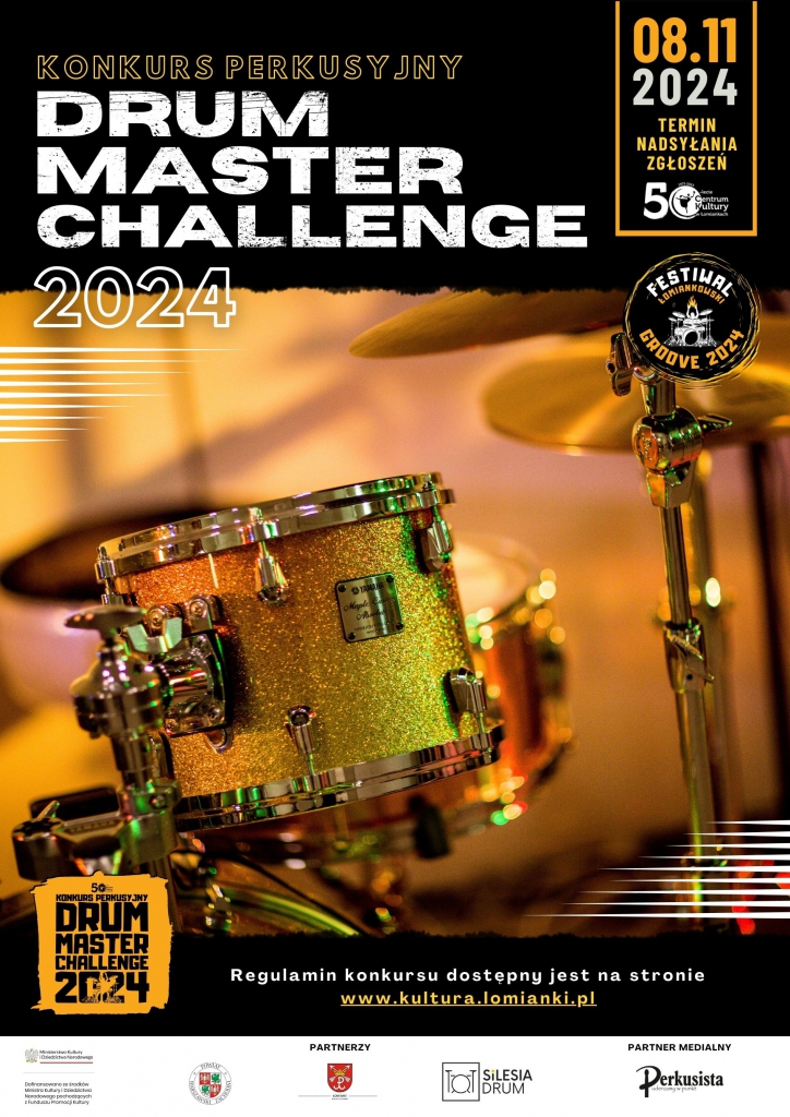 Konkurs perkusyjny DRUM MASTER CHALLENGE 2024!