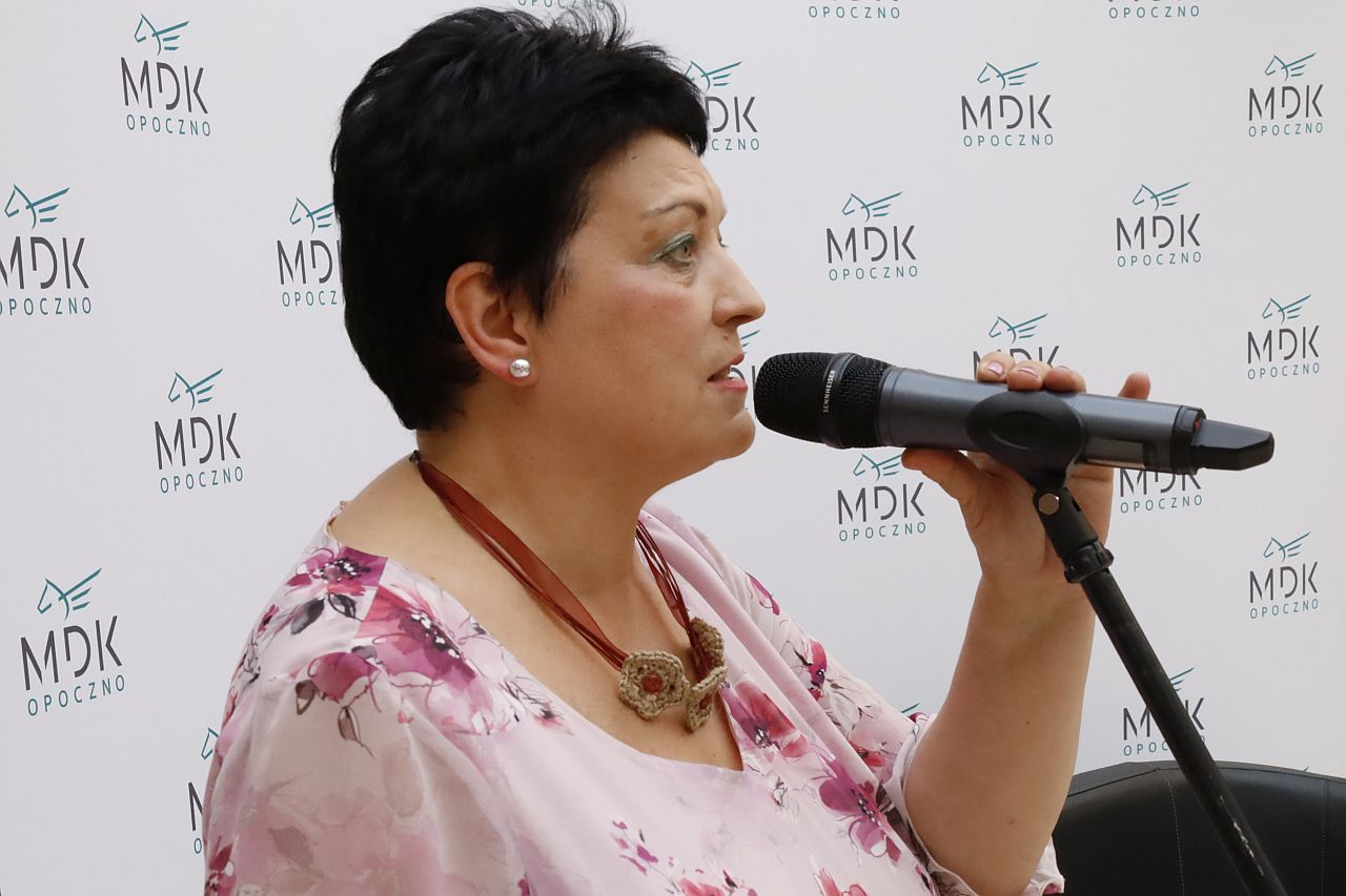 Lidia Stanek - opiekun wystawy