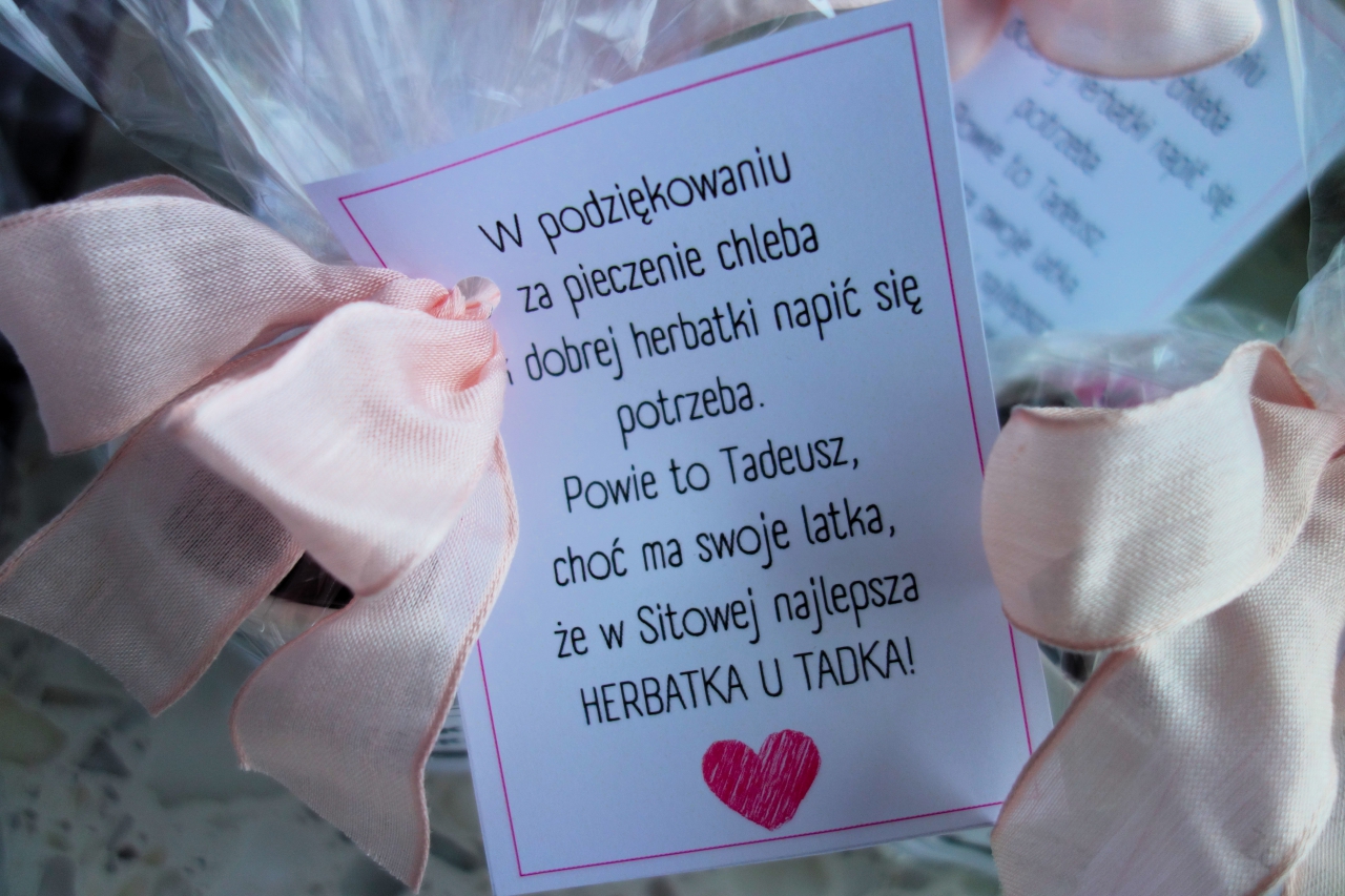 Podziękowanie za warsztaty