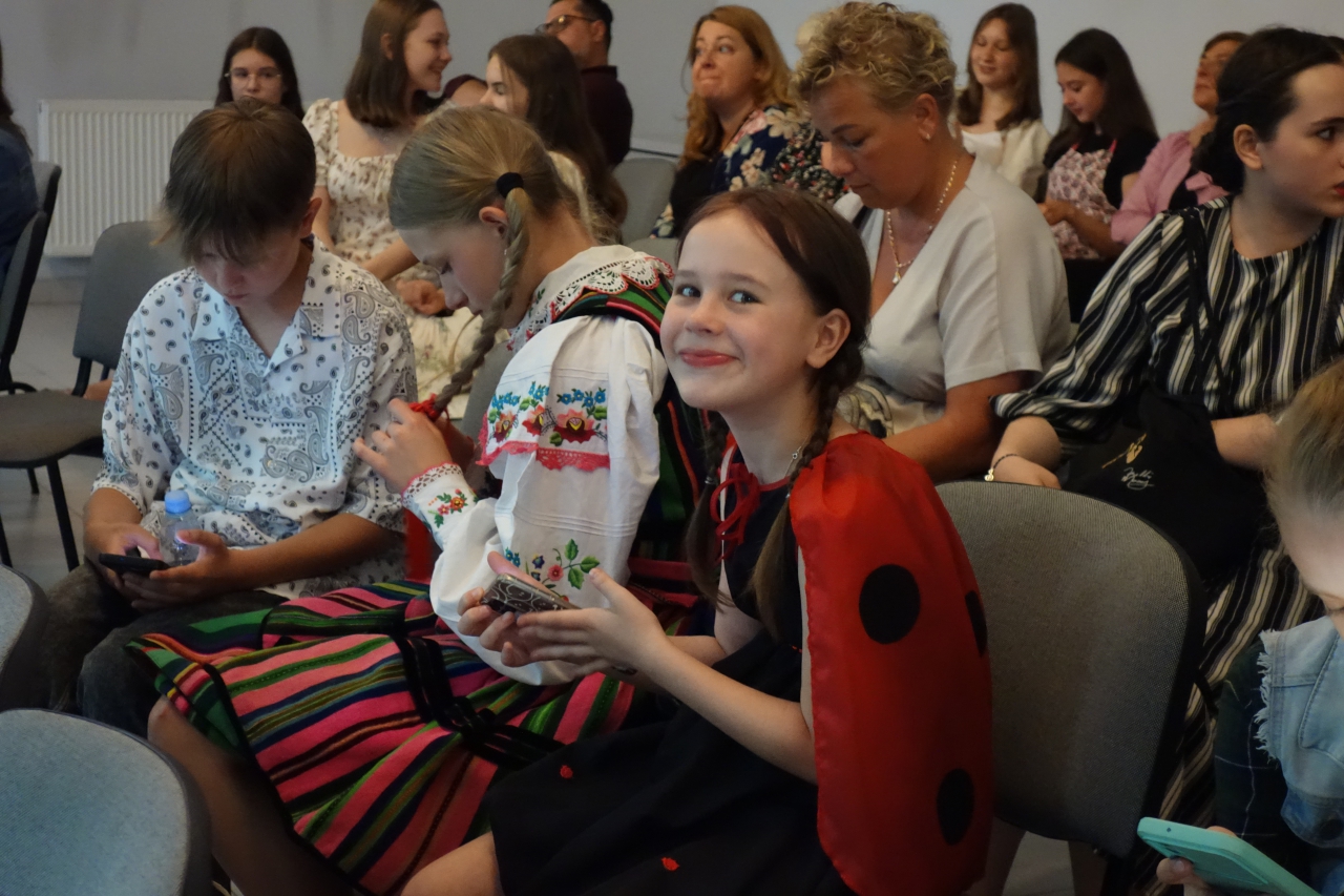 Uczesticy konkursu na sali