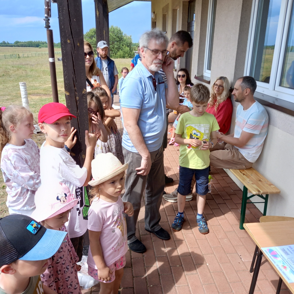 Start zawodów balonowych