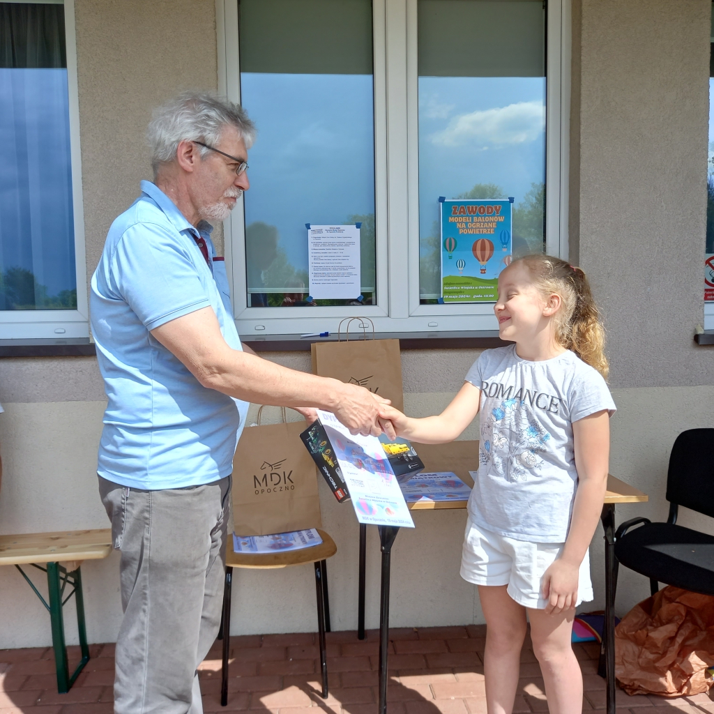 Gratulacje dla uczestniczki