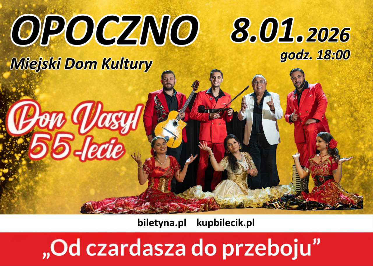 Don Vasyl i Gwiazdy Cygańskiej Pieśni - Koncert Jubileuszowy! Don Vasyl i Gwiazdy Cygańskiej Pieśni - Koncert Jubileuszowy!