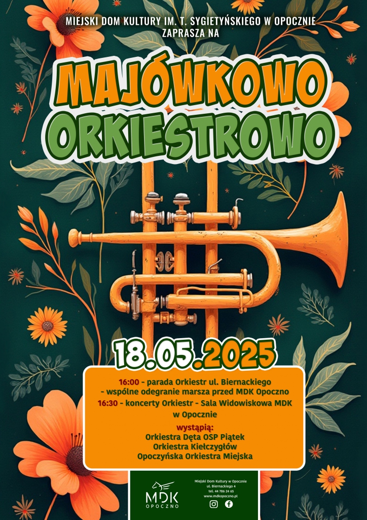 MAJÓWKOWO-ORKIESTROWO