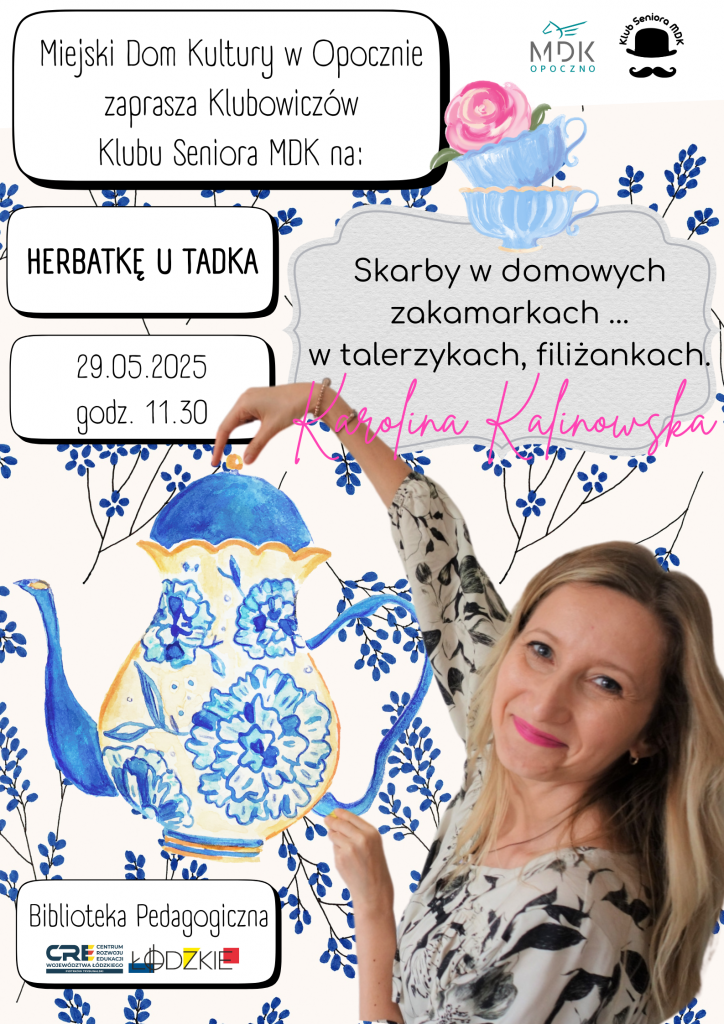 Skarby w domowych zakamarkach - w talerzykach, filiżankach - zapraszamy na spotkanie Klubu Seniora