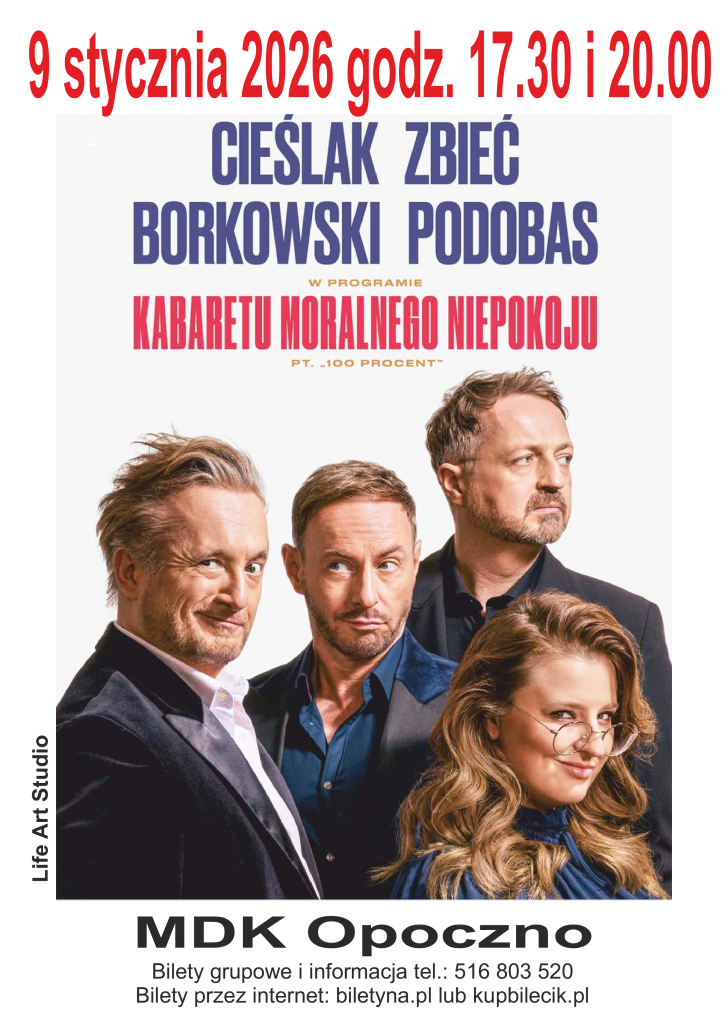 Zapraszamy na Kabaret Moralnego Niepokoju