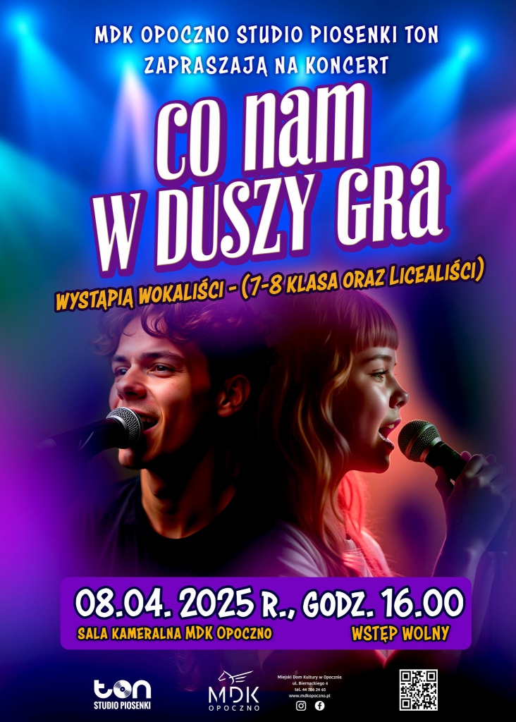 Kameralny koncert TON-u - zapraszamy