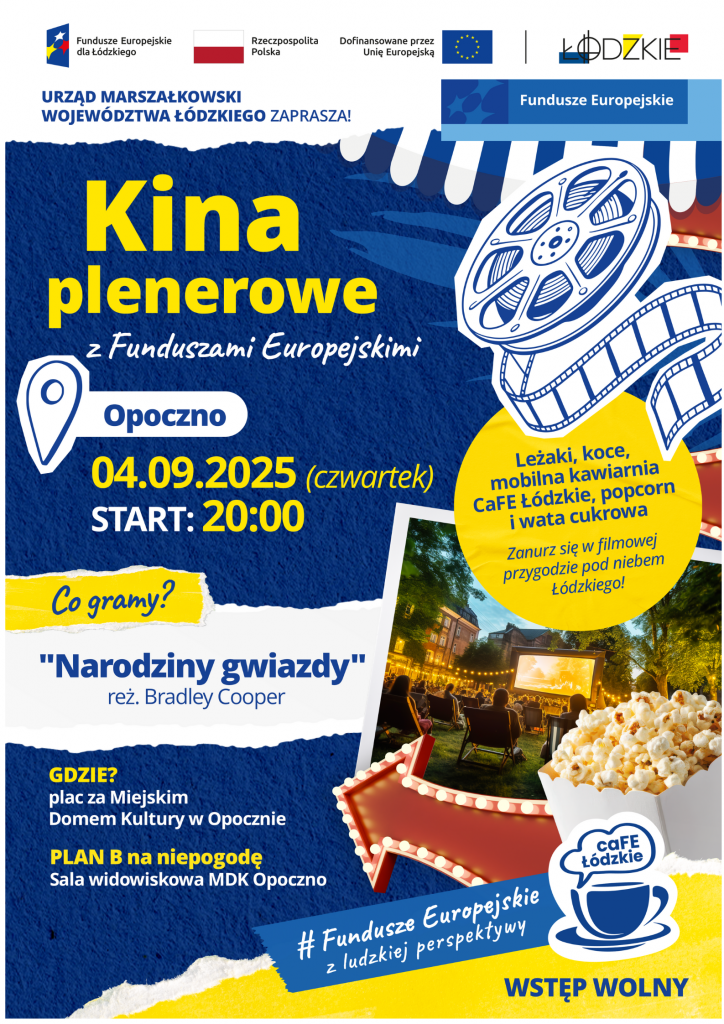 Zapraszamy na kino plenerowe