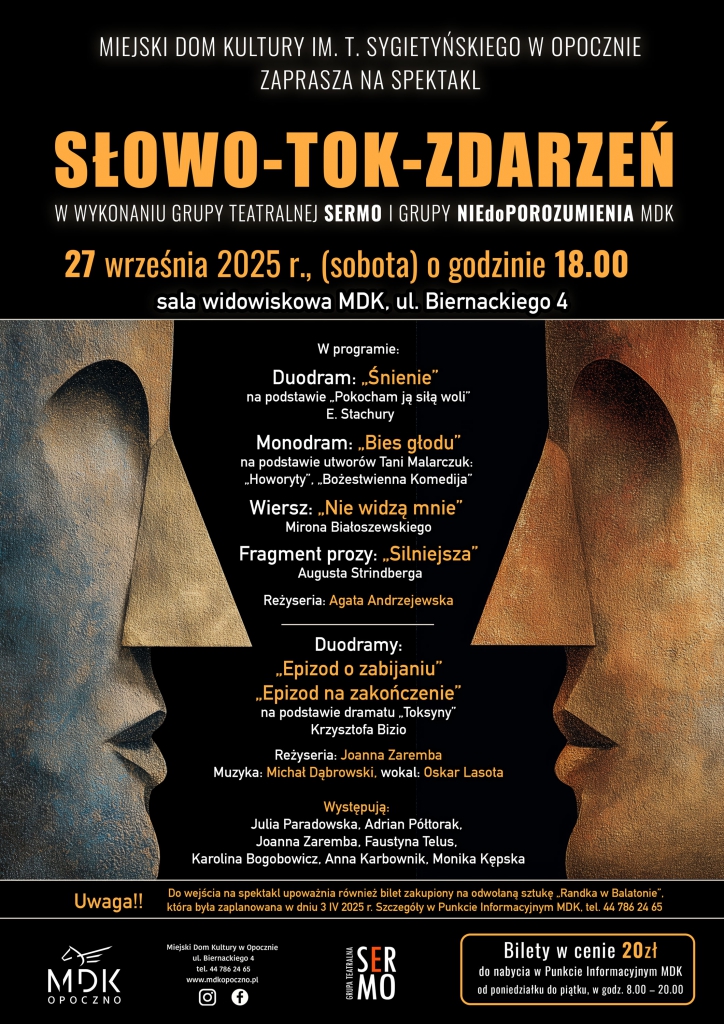 Plakat promujący wydarzenie
