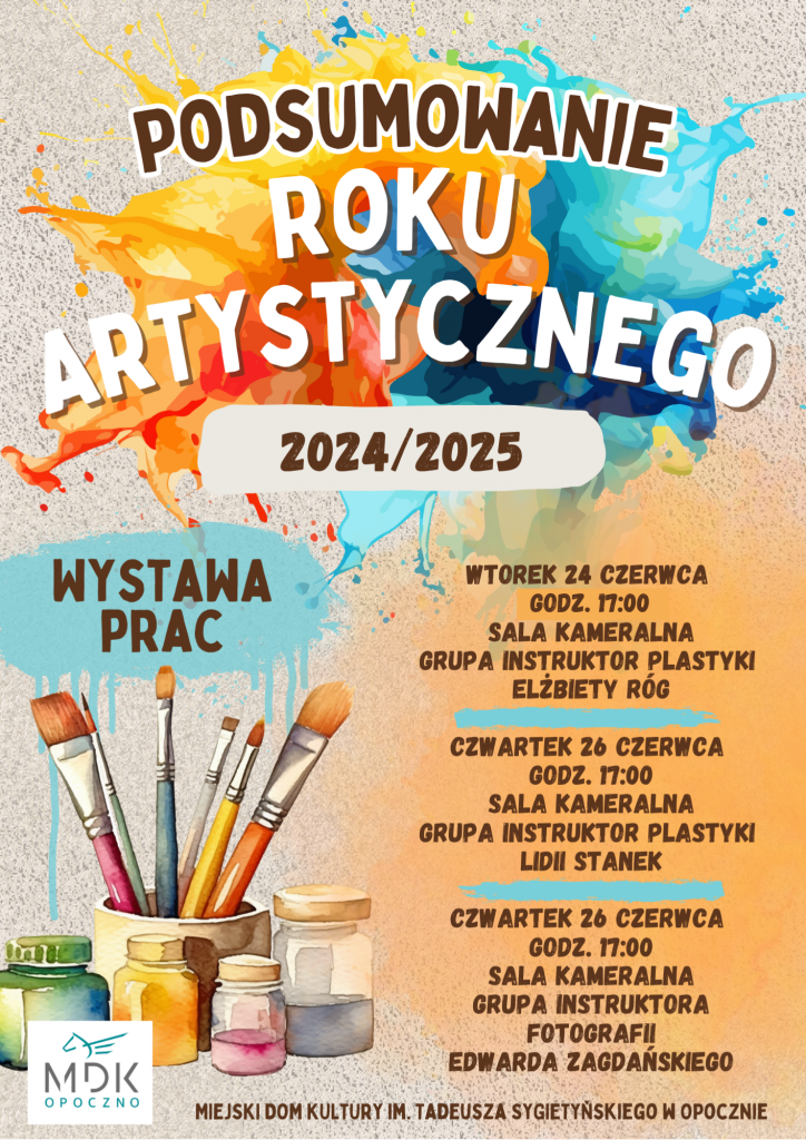 Podsumowanie Roku Artystycznego 2024/2025