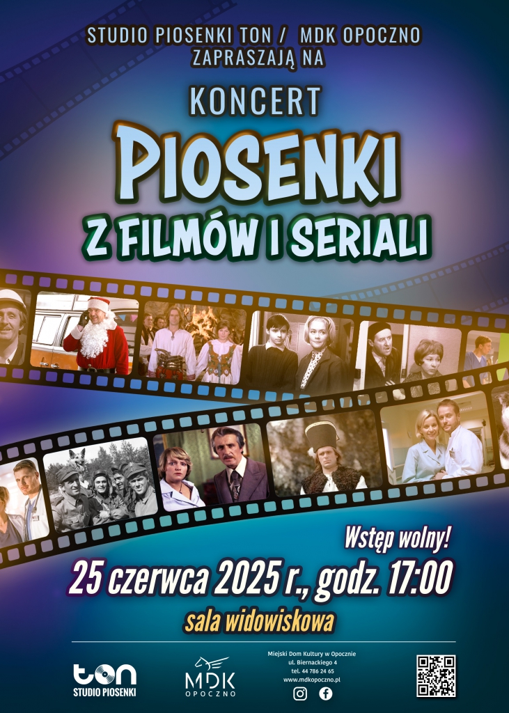 Koncert ,,Piosenki z filmów i seriali"