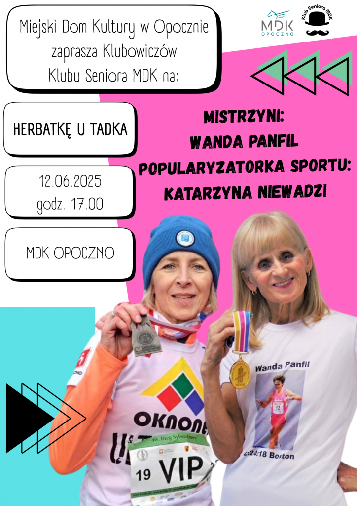 Zapraszamy na mistrzowską HERBATKĘ U TADKA