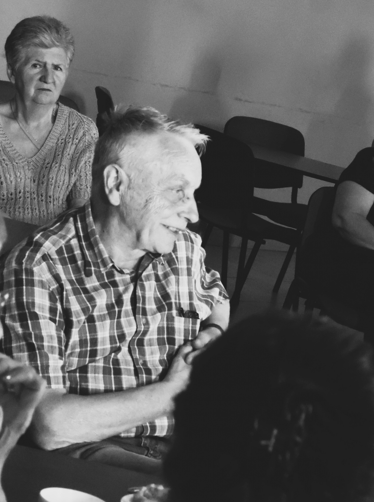 Seniorzy podczas spotkania