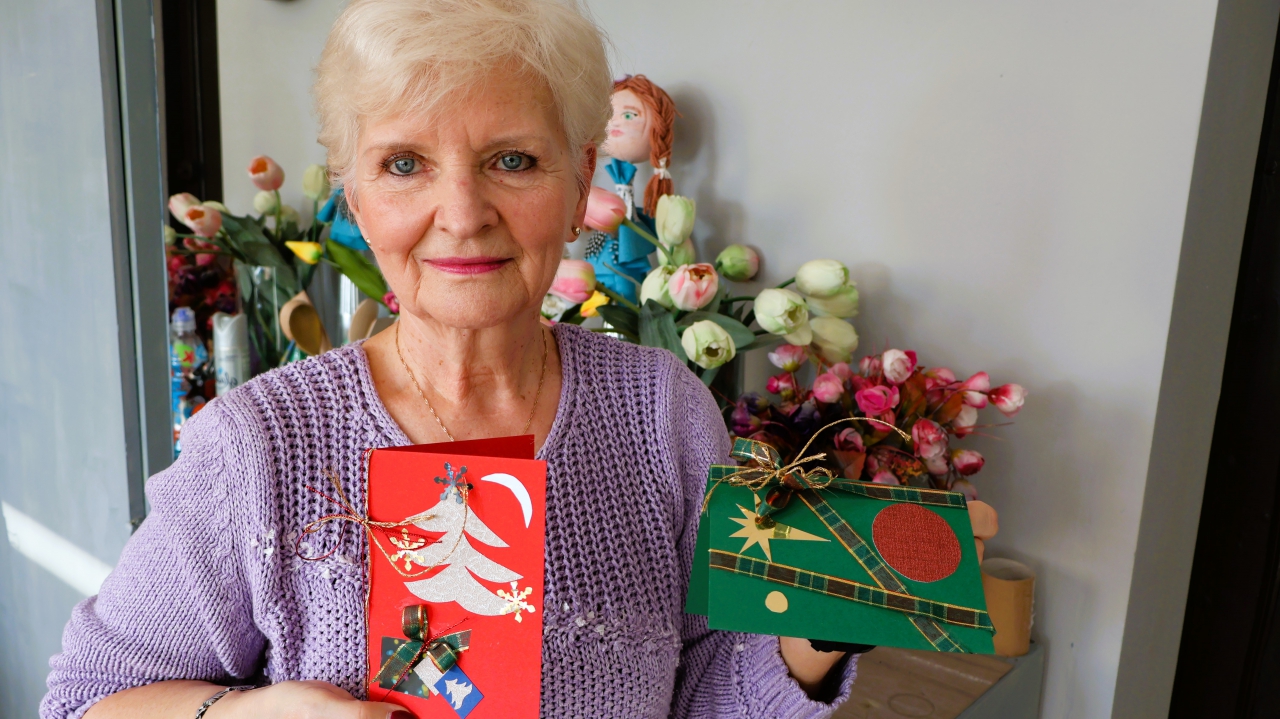 Nasza Klubowiczka z kartką