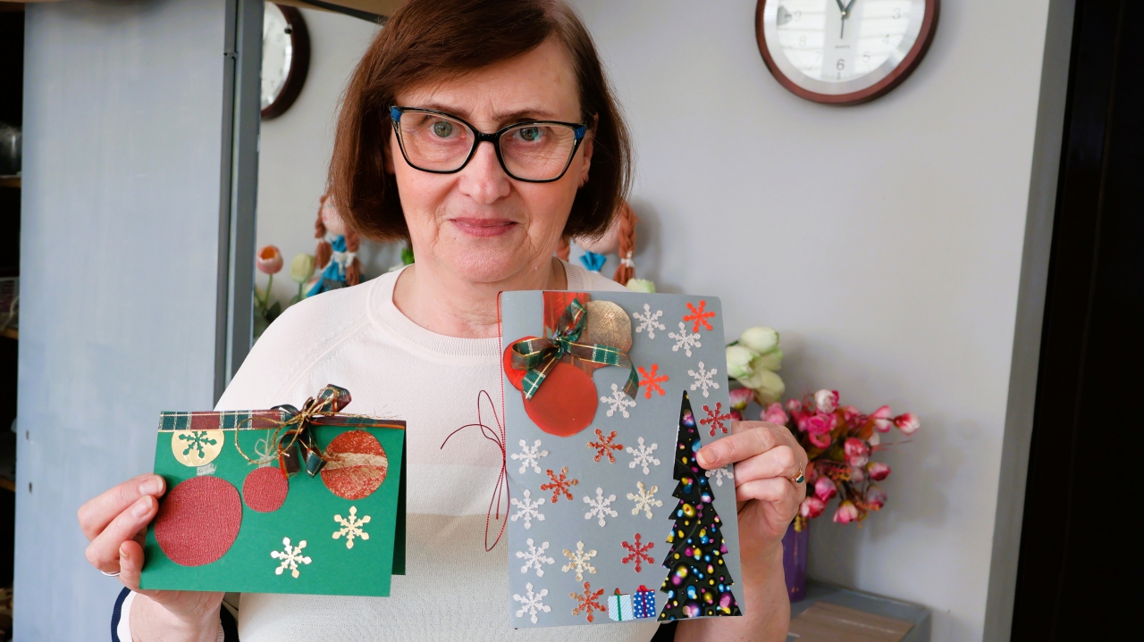 Nasza Klubowiczka z kartką