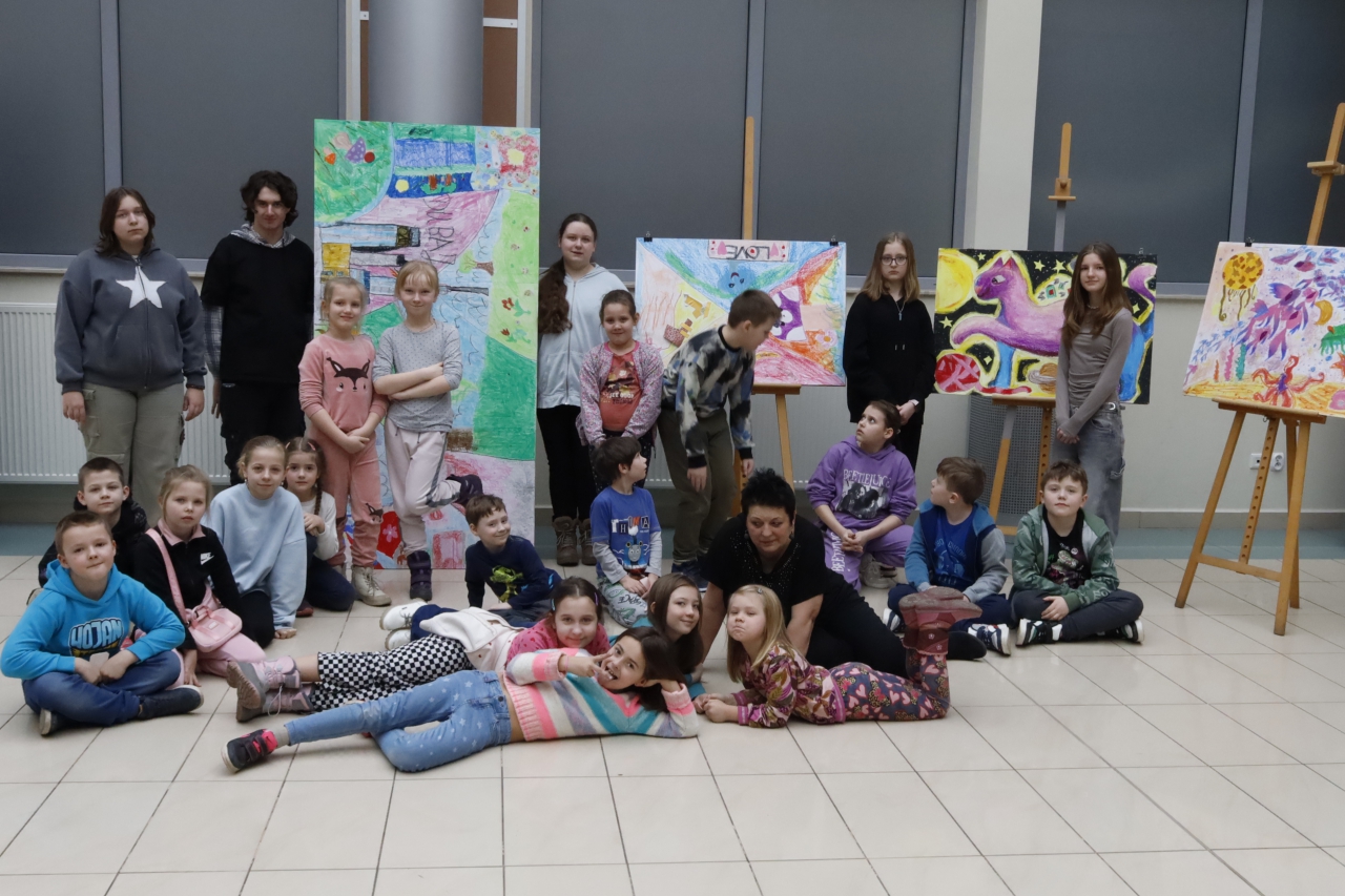 Artystyczne ferie - uciecha dla małych plastyków