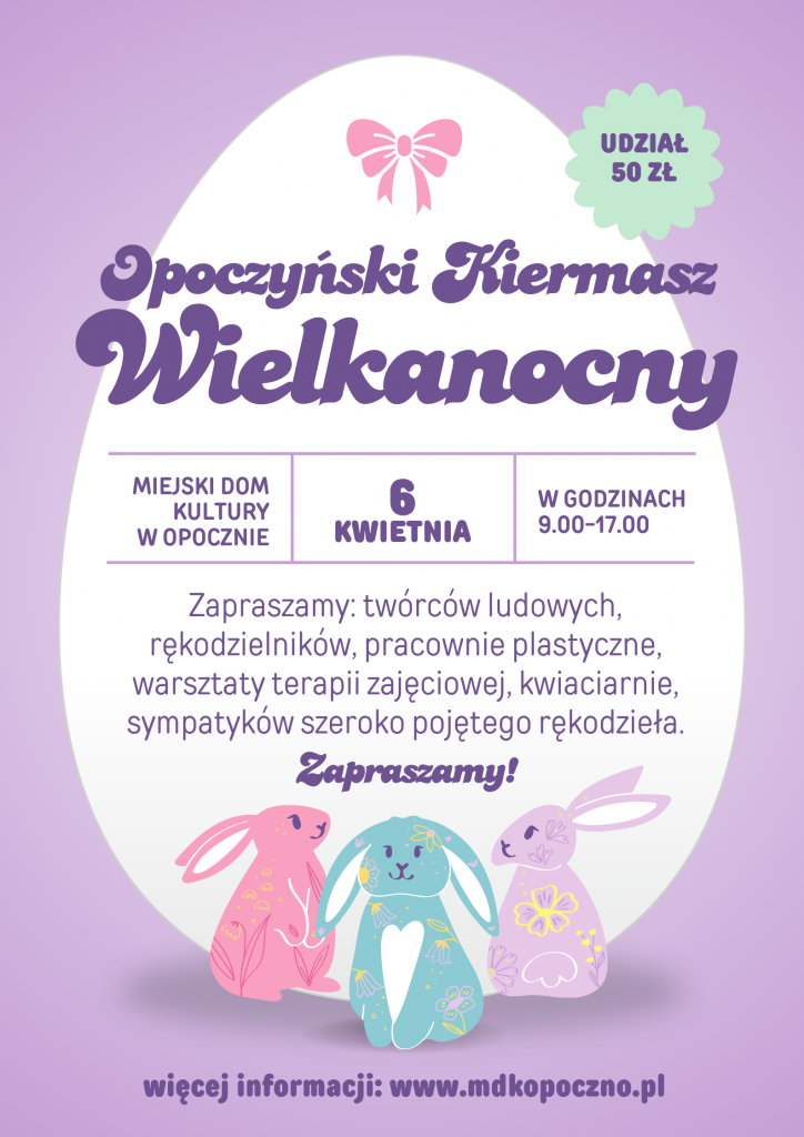 Plakat promujący wydarzenie