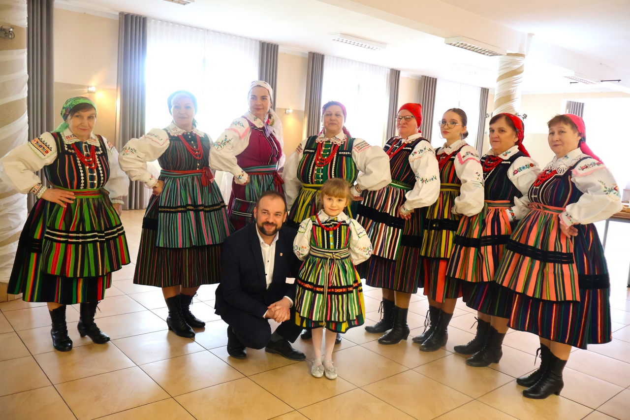 Wspólne zdjęcie z burmistrzem