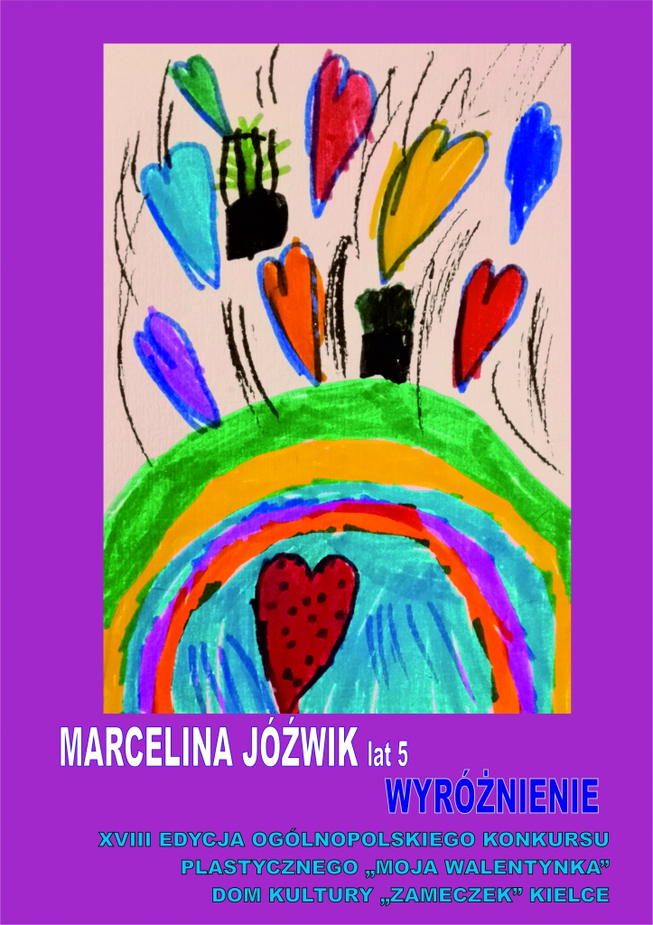 Wyróżniona praca Marceliny