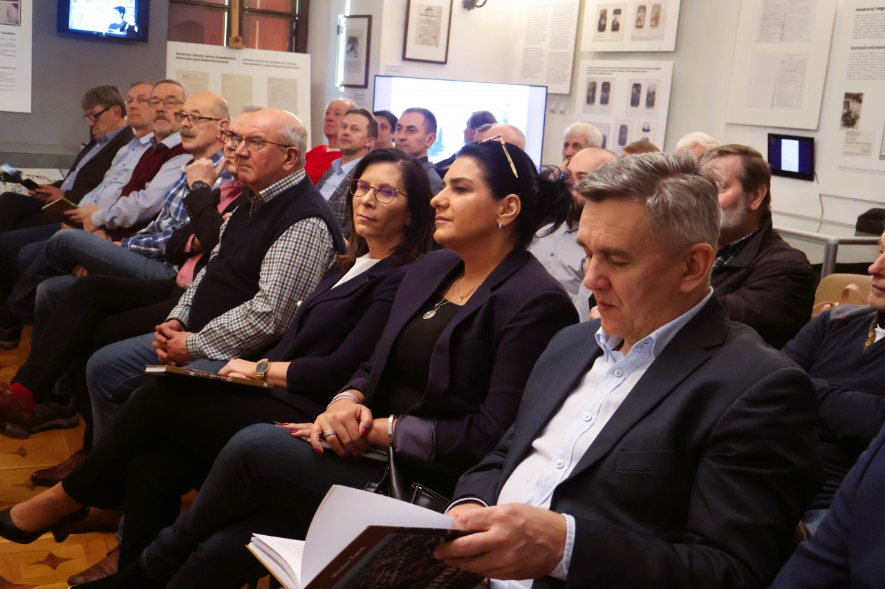 Zdzisław Miękus, dyrektor MDK, podczas spotkania w Muzeum