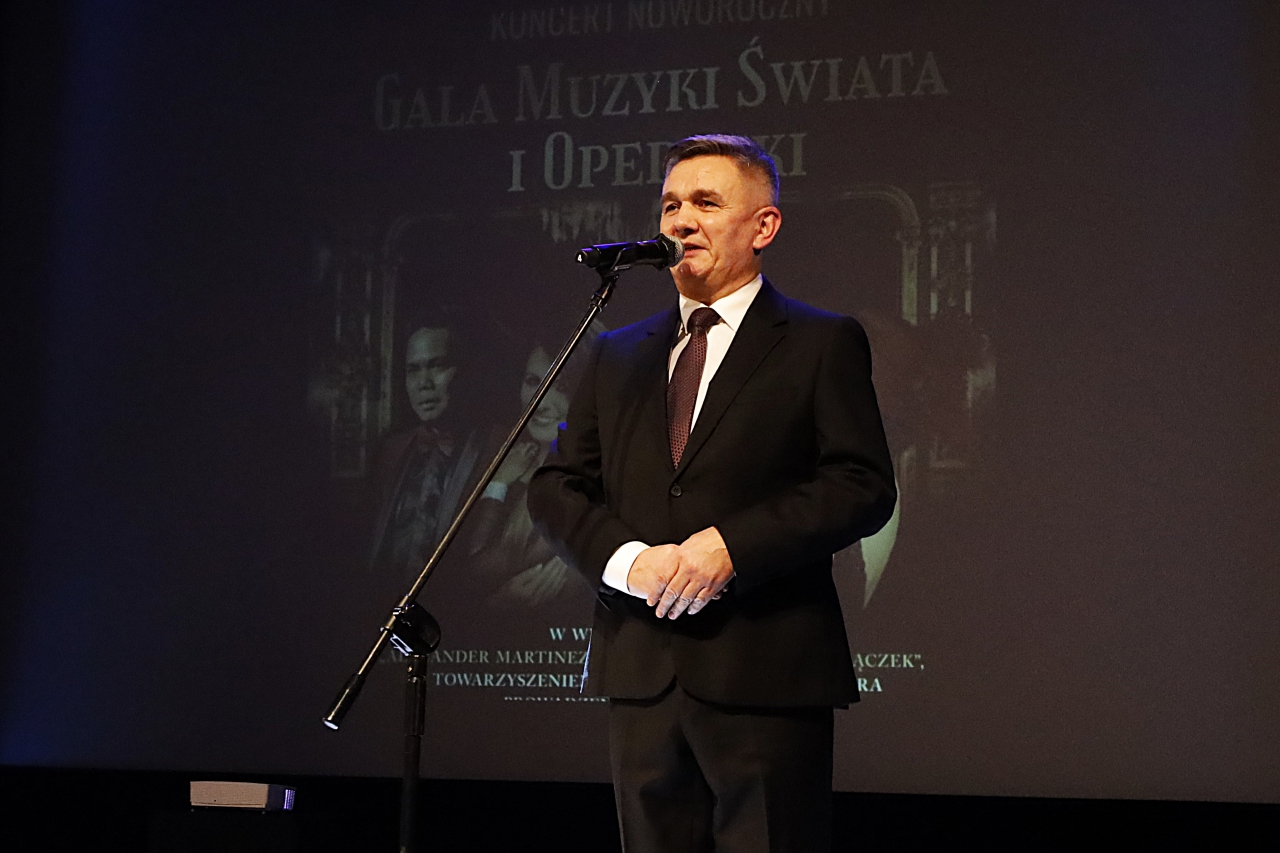 Dyrektor MDK podczas otwarcia wydarzenia