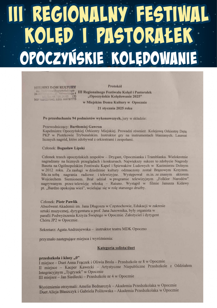 1 karta protokołu