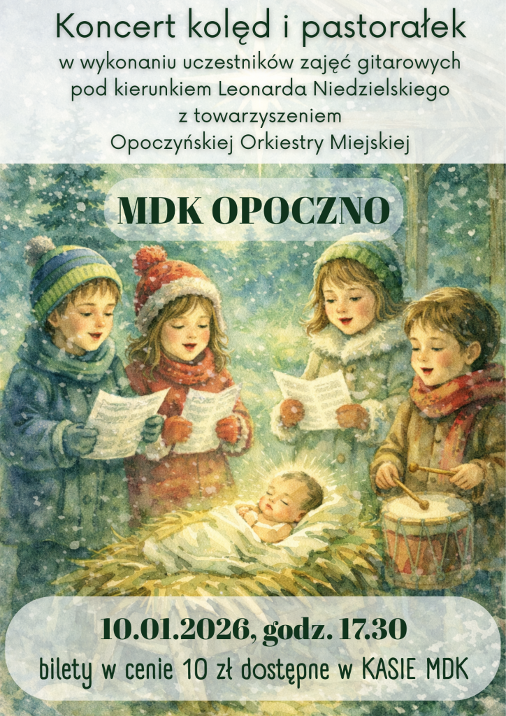 Serdecznie zapraszamy na gitarowe kolędowanie Serdecznie zapraszamy na gitarowe kolędowanie