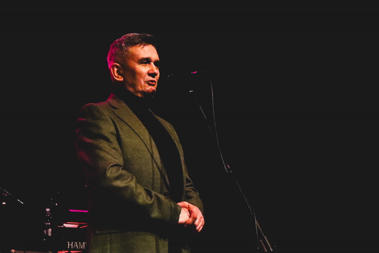 Dyrektor MDK podczas otwarcia wieczoru