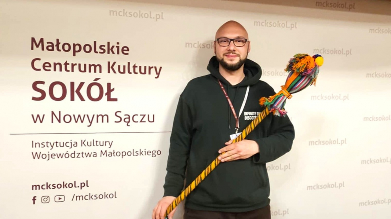 Bartłomiej Gawron na 37. Małopolskich Warsztatach dla Kapelmistrzów i Tamburmajorów Orkiestr Dę Bartłomiej Gawron na 37. Małopolskich Warsztatach dla Kapelmistrzów i Tamburmajorów Orkiestr Dę