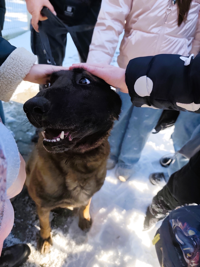 Mali goście, wielka służba - ferie z MDK w opoczyńskiej Komendzie Policji 