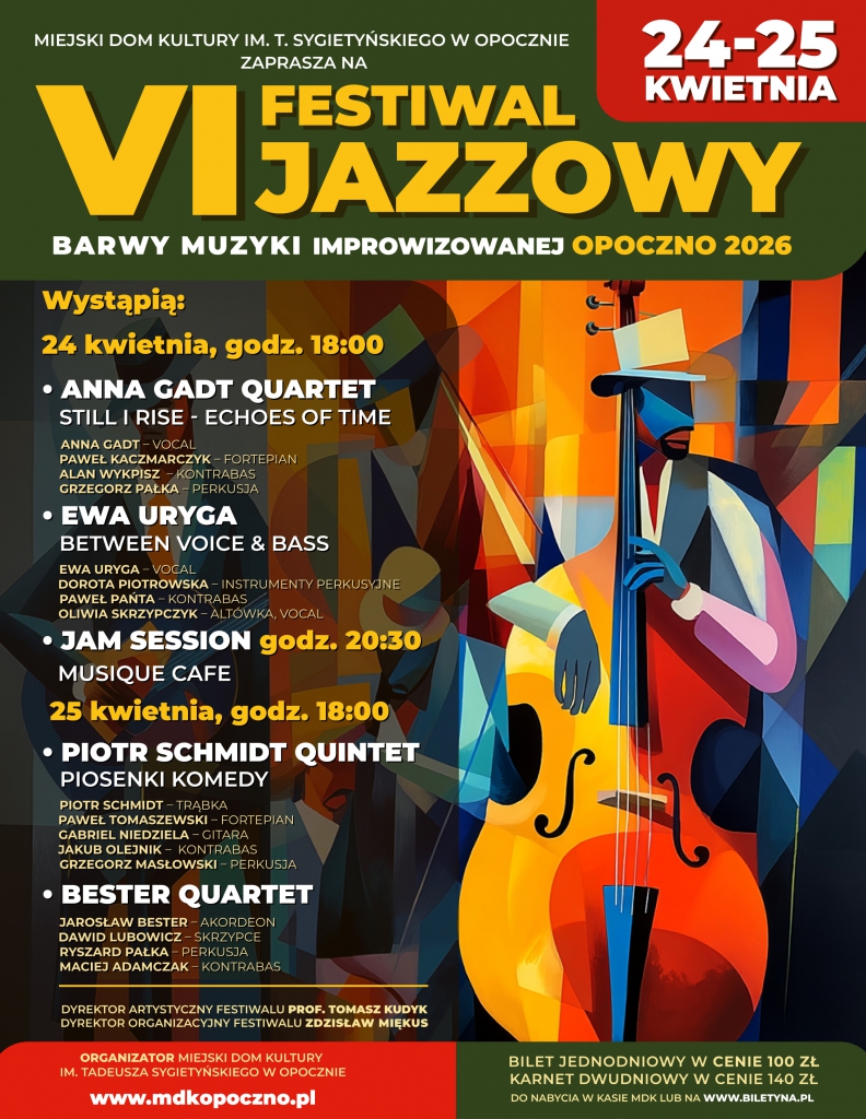 VI Festiwal Jazzowy ,,Barwy Muzyki Improwizowanej