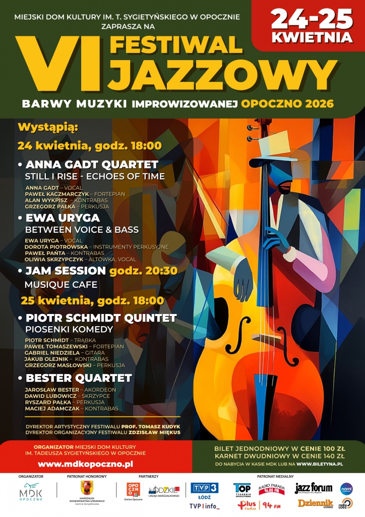 VI Festiwal Jazzowy - Barwy Muzyki Improwizowanej VI Festiwal Jazzowy - Barwy Muzyki Improwizowanej